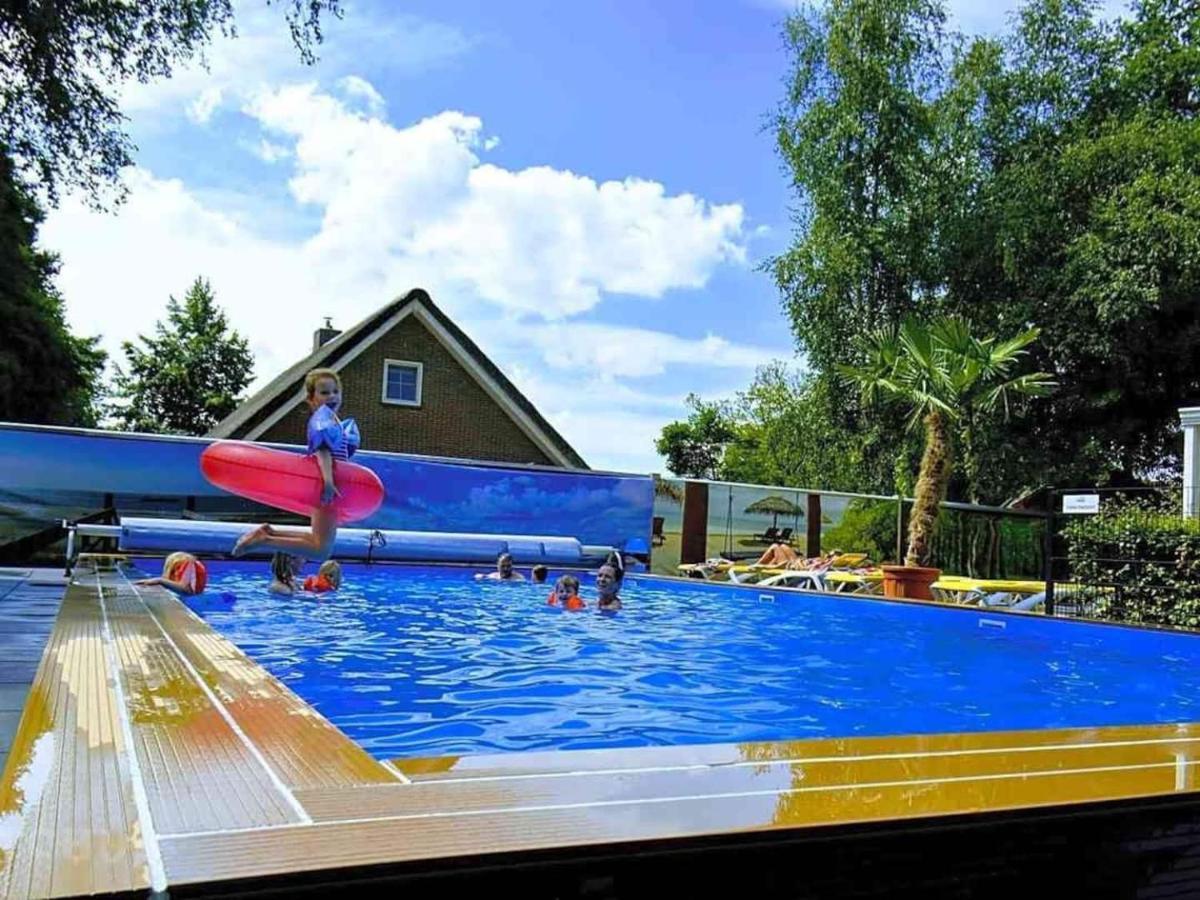 Carpe Diem, Het Ruime Chalet Met Houtkachel Nabij Wildlands Emmen Schoonebeek Exterior foto